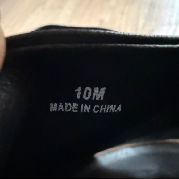 Eileen Fisher Code Nappa Leather Wedge Sandal 10 - Picture 8 of 10